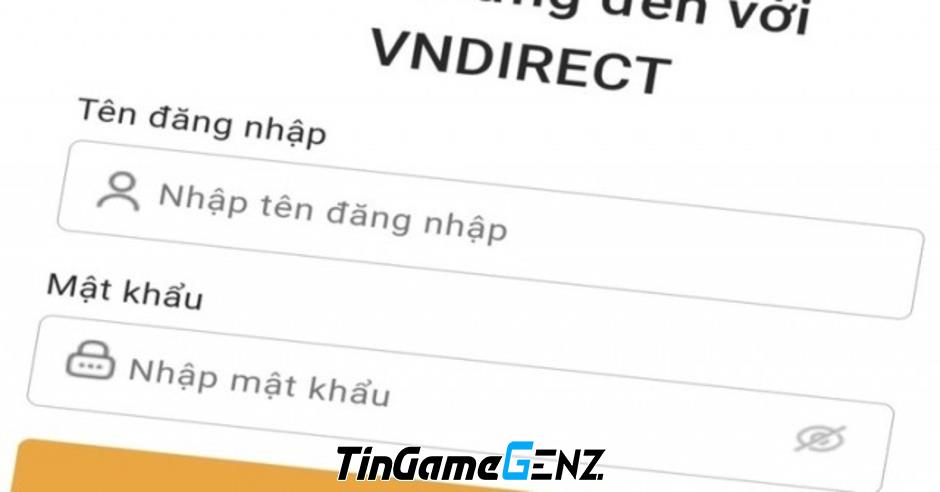 VNDirect cung cấp link kiểm tra tài sản cho khách hàng, không hỗ trợ giao dịch