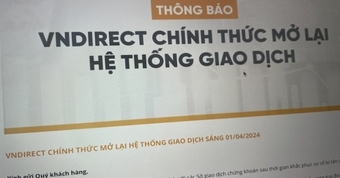 VNDirect đã khôi phục giao dịch sau hack nhưng vẫn thiếu tính năng