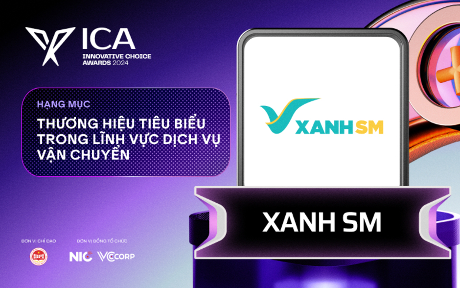 "Xanh SM Chiến Thắng Giải Nhất Thương Hiệu Tiêu Biểu Dịch Vụ Vận Chuyển với Chỉ 2.096 Lượt Bình Chọn"