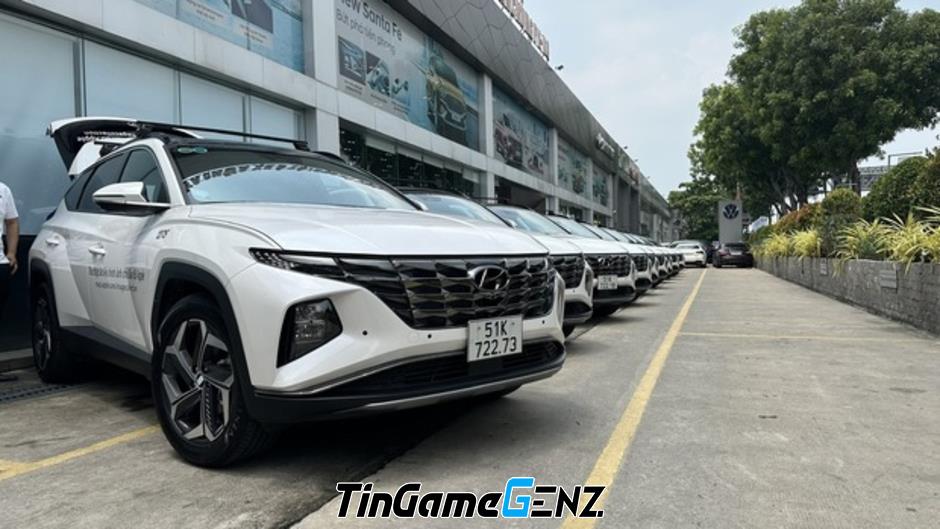 Xe Apple thu thập bản đồ Việt Nam: 20 chiếc Hyundai Tucson chạy suốt 8 tháng