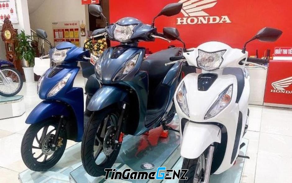 Xe ga Honda giảm giá sốc hơn 10 triệu đồng, dáng cực đẹp