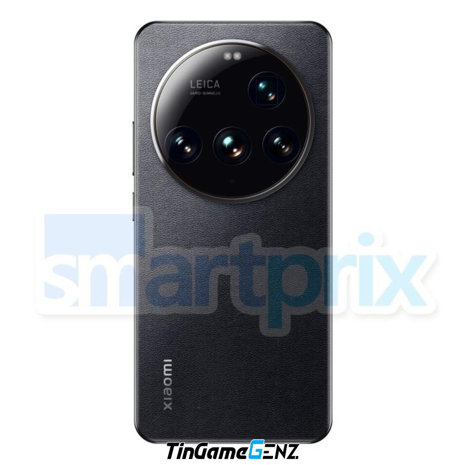 "Xiaomi 15 Ultra: Hé lộ thiết kế độc đáo với cụm camera sau ấn tượng"