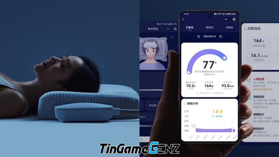 Xiaomi ra mắt gối thông minh chống ngáy, giá ấn tượng