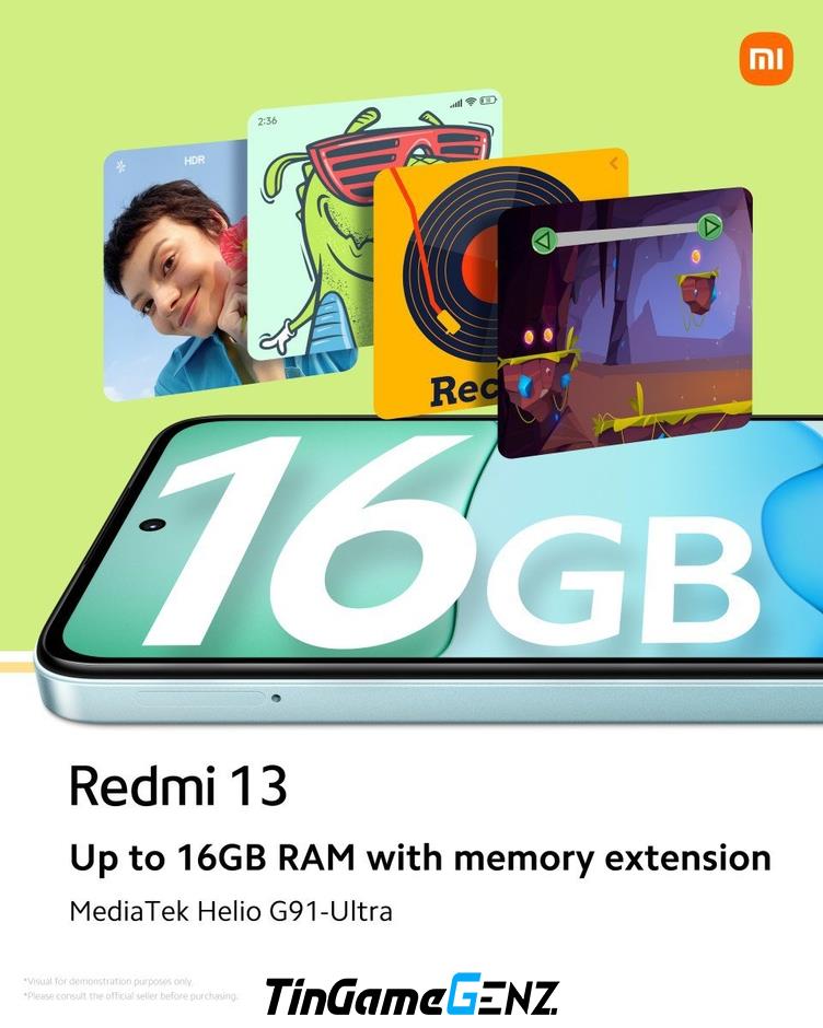 Xiaomi Redmi 13 ra mắt với camera 108MP, giá chỉ từ 4,5 triệu đồng