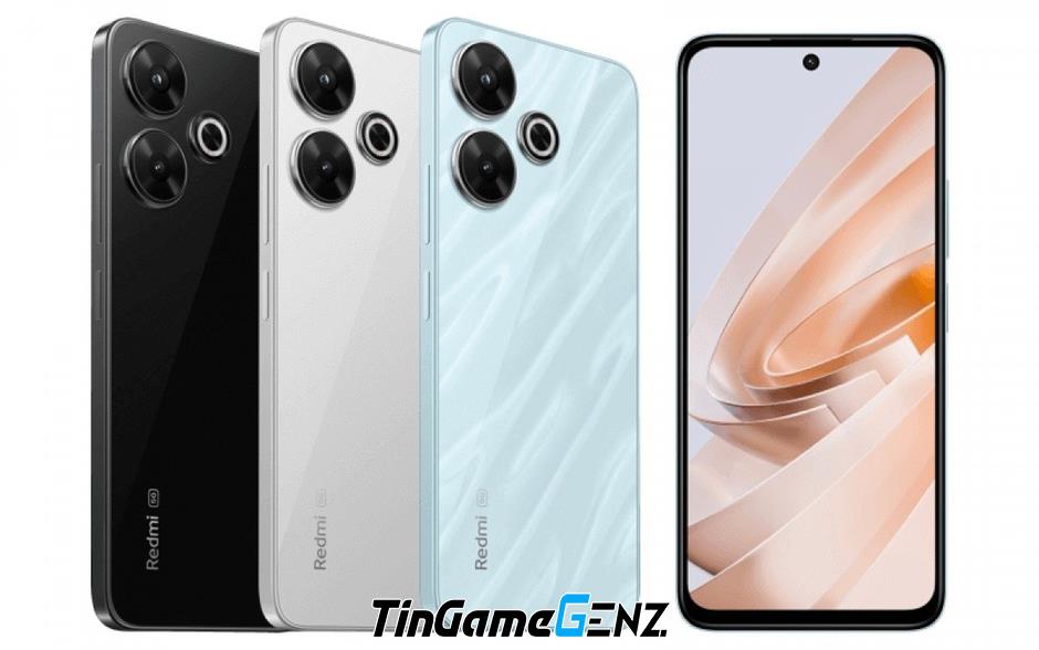 Xiaomi Redmi Note 13R ra mắt với thiết kế hiện đại, giá 4,9 triệu đồng