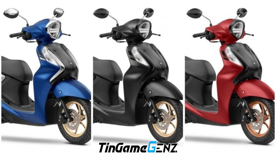 Yamaha ra mắt dòng xe ga cao cấp, giá từ 26 triệu đồng