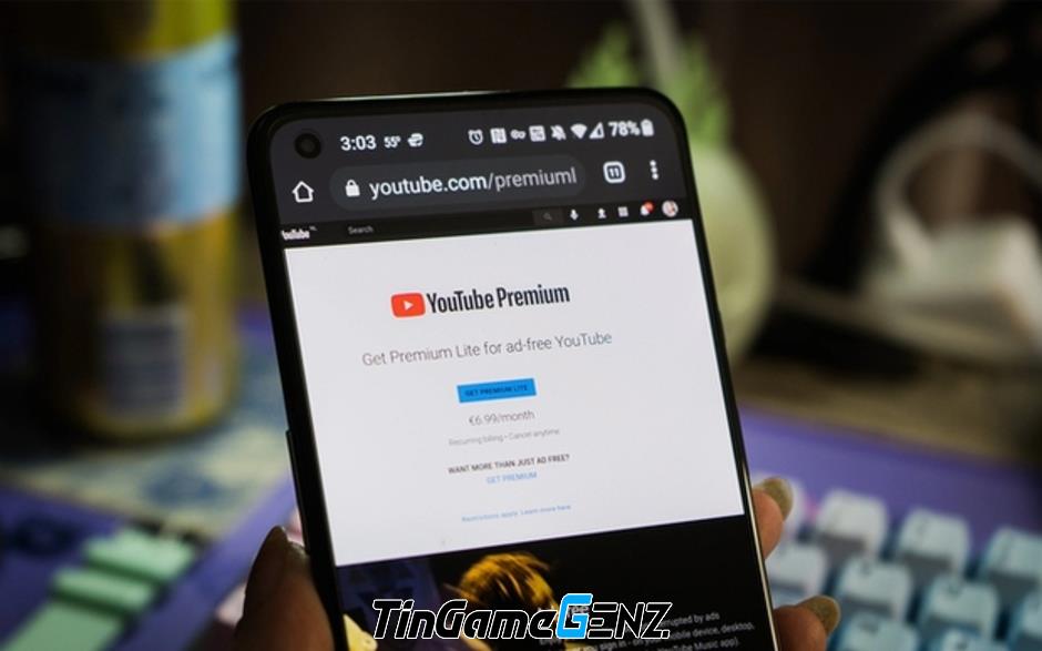 YouTube chấm dứt cung cấp gói Premium Lite.