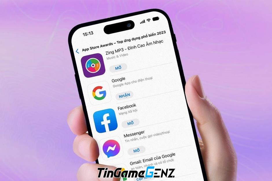 Zing MP3 liên tiếp 3 năm trong top các ứng dụng phổ biến nhất Việt Nam trên App Store.