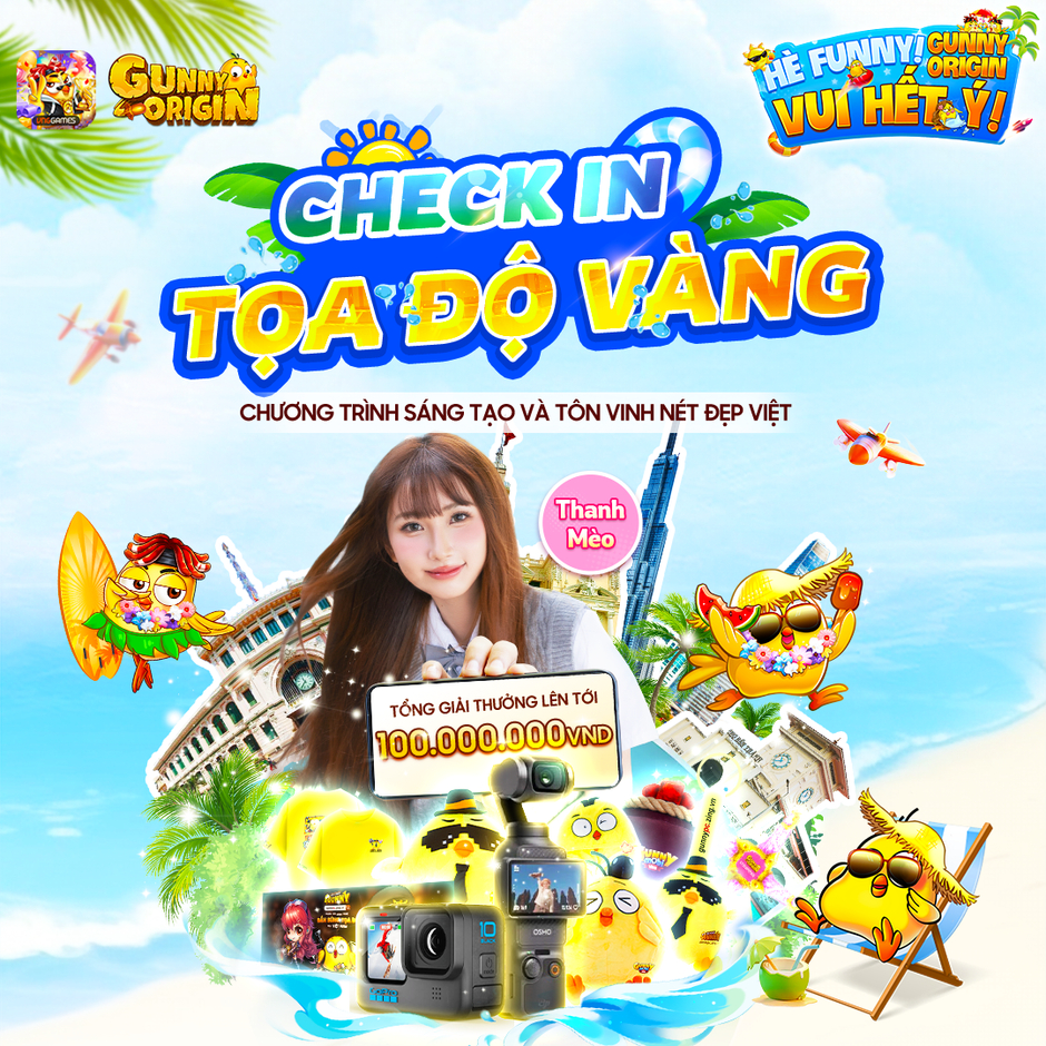 **Khám Phá GUNNY ORIGIN: Chương Trình “Check-in Toạ Độ Vàng” – Game Thủ Việt Nam Hóa Thân “Đại Sứ Văn Hóa”** **Khám Phá GUNNY ORIGIN: Chương Trình “Check-in Toạ Độ Vàng” – Game Thủ Việt Nam Hóa Thân “Đại Sứ Văn Hóa”**