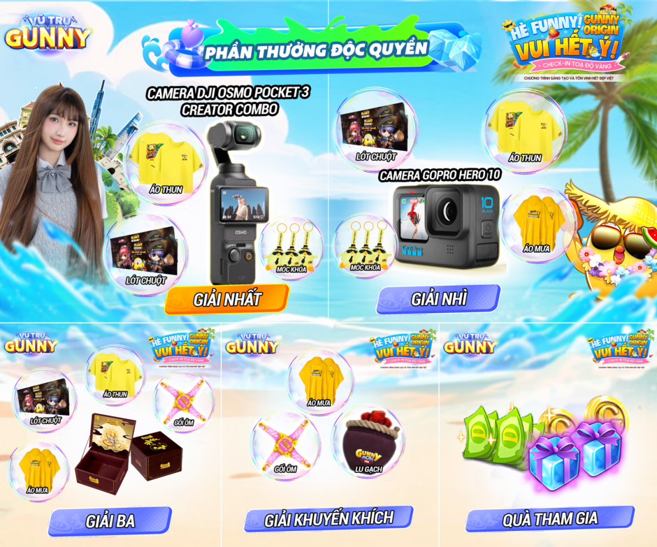 **Khám Phá GUNNY ORIGIN: Chương Trình “Check-in Toạ Độ Vàng” – Game Thủ Việt Nam Hóa Thân “Đại Sứ Văn Hóa”** **Khám Phá GUNNY ORIGIN: Chương Trình “Check-in Toạ Độ Vàng” – Game Thủ Việt Nam Hóa Thân “Đại Sứ Văn Hóa”**