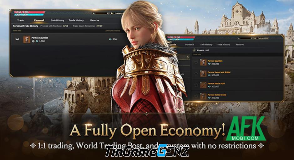 **Khám Phá Những Yếu Tố Nổi Bật Khiến LORDNINE: Infinite Class Trở Thành Siêu Phẩm MMORPG**