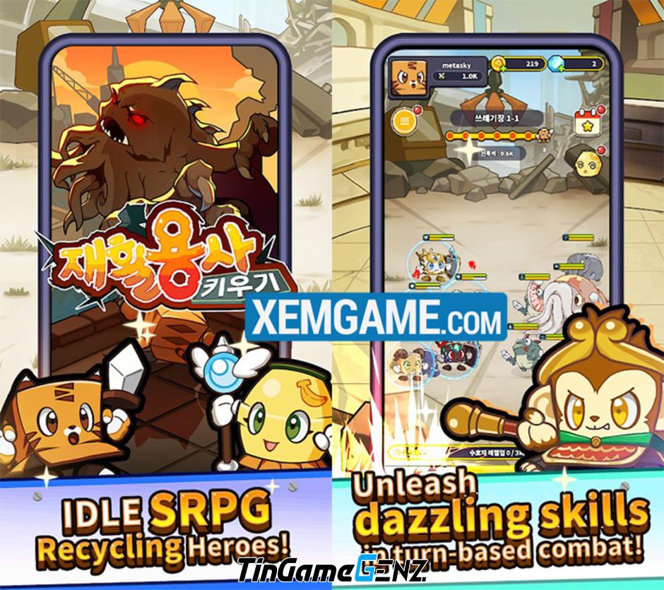 **Khám Phá Recyling Heroes: Game Idle Giải Trí Đầy Sáng Tạo và Thú Vị**