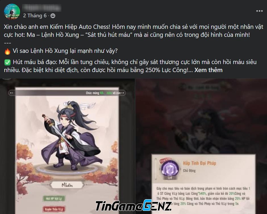 **Khám Phá Sức Mạnh Của Lệnh Hồ Xung Trong Game Kiếm Hiệp Auto Chess: Chiến Lược Meta Hiệu Quả Nhất** **Khám Phá Sức Mạnh Của Lệnh Hồ Xung Trong Game Kiếm Hiệp Auto Chess: Chiến Lược Meta Hiệu Quả Nhất**