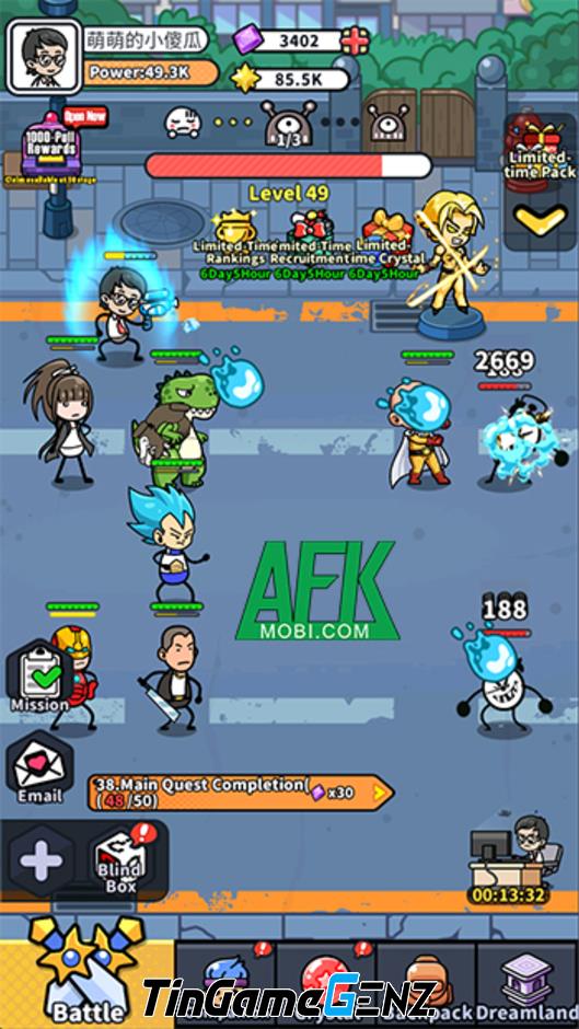 “Khám Phá Tap League: Game RPG Idle Thẻ Tướng Đa Vũ Trụ Hấp Dẫn”