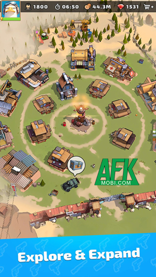 **Khám Phá Thế Giới BattleTown: Wasteland Qua Lăng Kính Của Một Chú Ngỗng Dẫn Dắt Những Người Sống Sót**