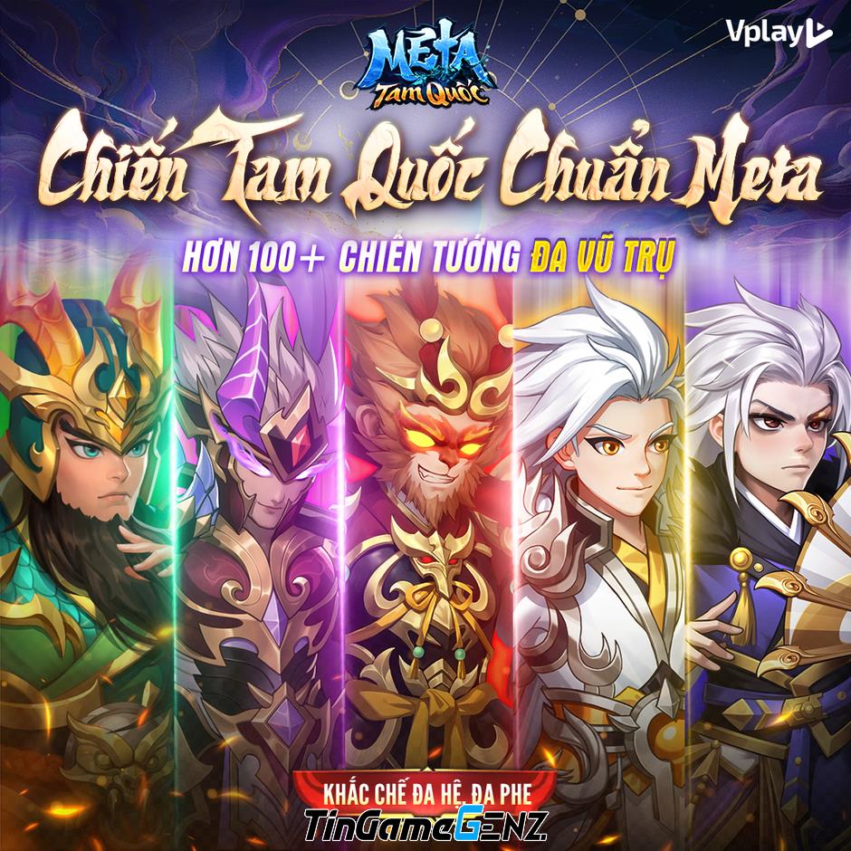“Mê Ta Tam Quốc - Vplay: Khám Phá Phúc Lợi Đặc Biệt Khiến Game Thủ Việt Chao Đảo”