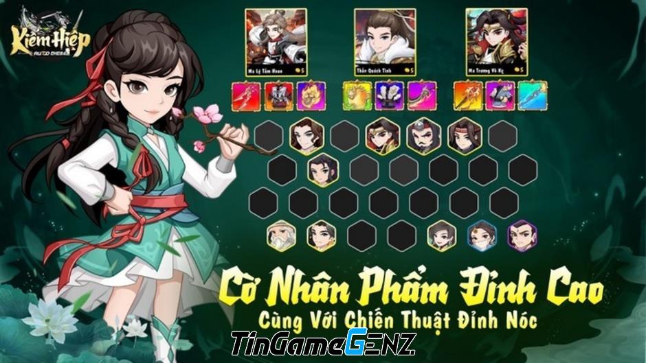 “Ngũ Đế: Tướng Mới Ra Mắt trong Kiếm Hiệp Auto Chess – Thay Đổi Cục Diện Trận Đấu?”
