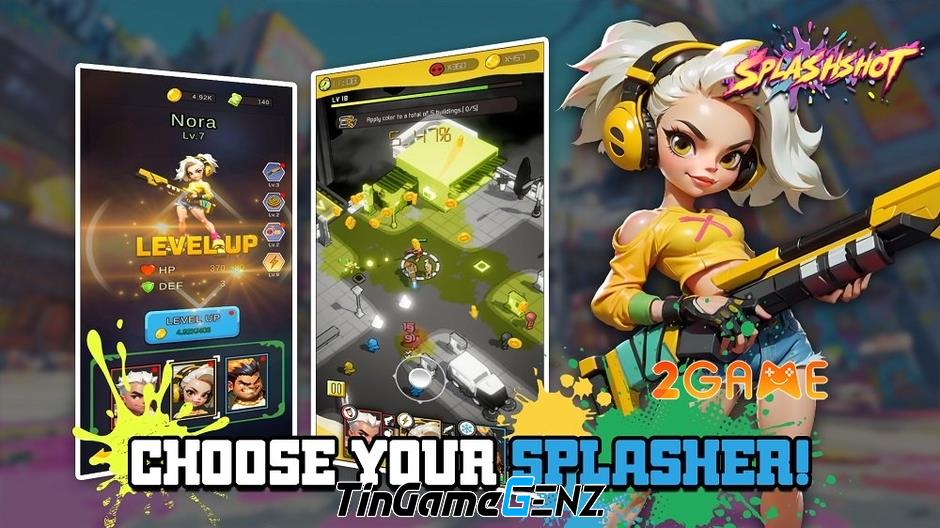 **SplashShot: Khám Phá Thế Giới Màu Sắc Giữa Cơn Bão Đạn** **SplashShot: Khám Phá Thế Giới Màu Sắc Giữa Cơn Bão Đạn**