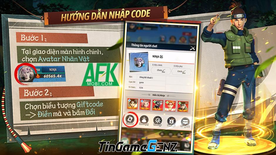 [Tổng Hợp Gift Code Game Ninja Siêu Cấp Mới Nhất Tháng Này - Nhận Ngay Quà Hấp Dẫn!]