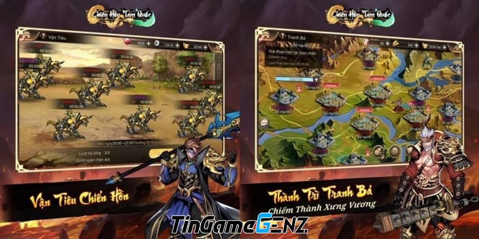 100 gift code Chiến Hồn Tam Quốc độc quyền tại Mọt Game