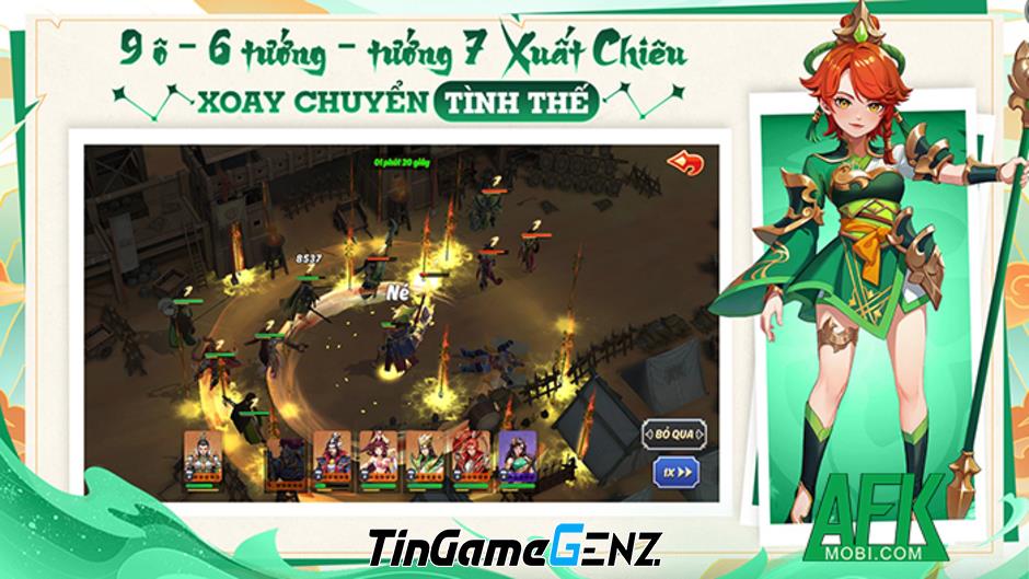 3Q Chiến Chiến Chiến: Cải tiến độc đáo cho game đấu tướng chiến thuật