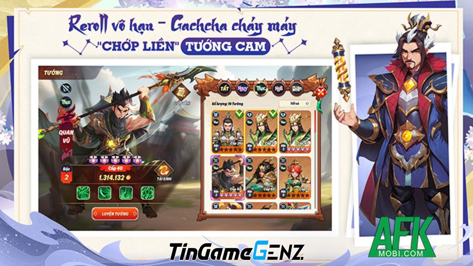 3Q Chiến Chiến Chiến: Cải tiến độc đáo cho game đấu tướng chiến thuật