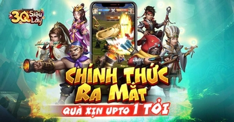 3Q Siêu Lầy ra mắt, cùng tặng Giftcode và 4 vé quay vô hạn.