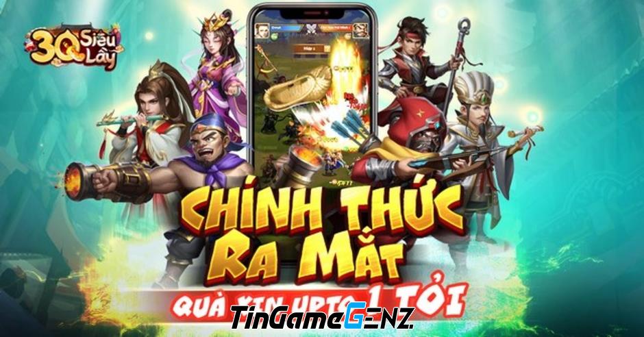 3Q Siêu Lầy ra mắt, cùng tặng Giftcode và 4 vé quay vô hạn.