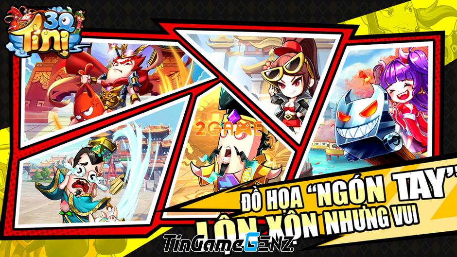 3Q Tí Nị - Siêu phẩm game chiến thuật đang chờ đón game thủ Việt