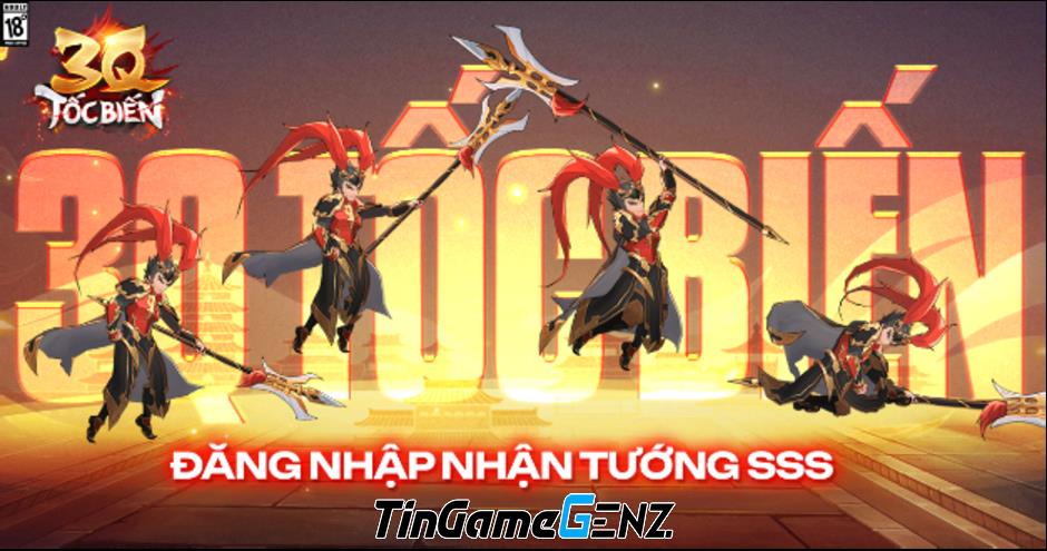 3Q Tốc Biến: Game đồ họa thủy mặc hấp dẫn sẽ ra mắt vào tháng 3