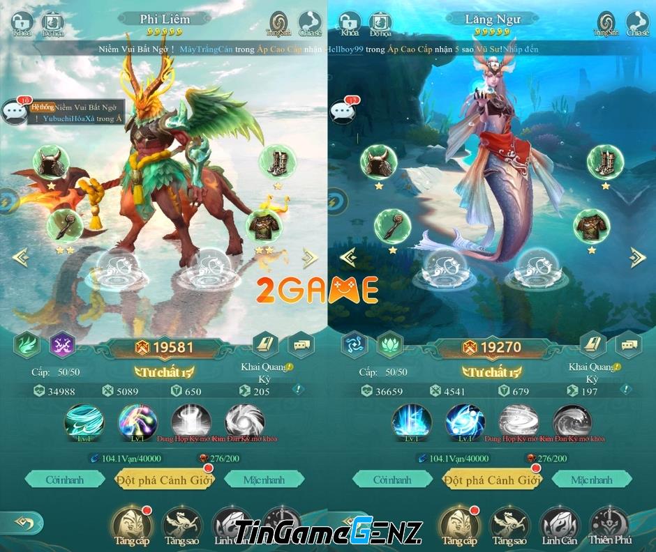 6 game mobile hỗ trợ tiếng Việt mới ra mắt