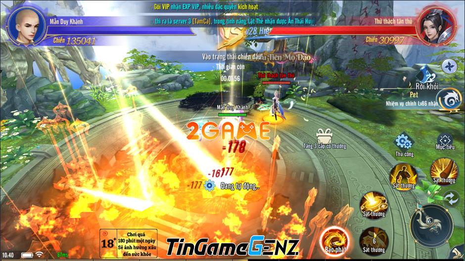 6 game mobile tu tiên mới ra mắt tại Việt Nam đang làm mưa làm gió