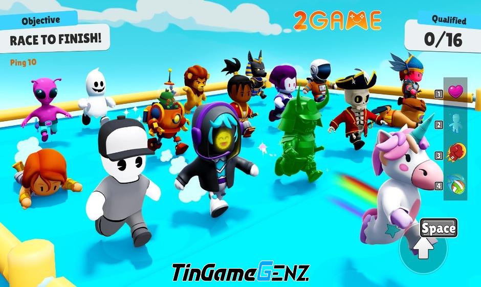 7 game mobile giải trí giống Fall Guys tốt nhất