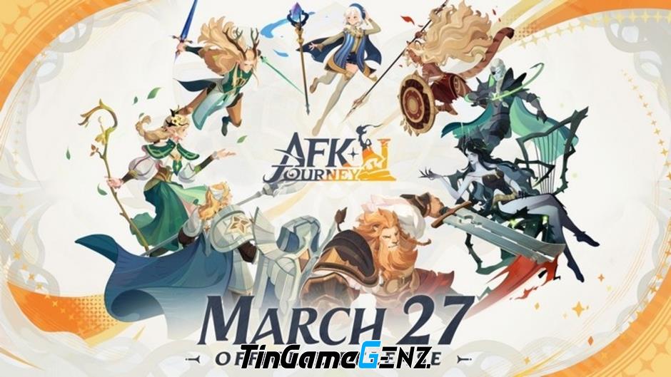 AFK Journey sẽ ra mắt chính thức vào tháng 3 sau nhiều lần thử nghiệm