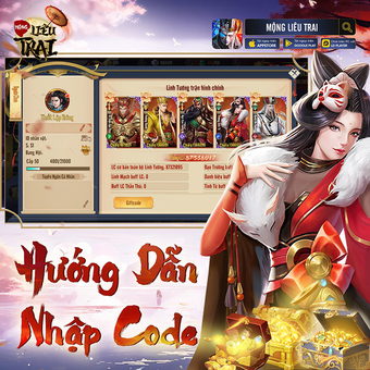 AFKMobi tặng 777 gift code game Mộng Liêu Trai – Liêu Trai Thần Ký