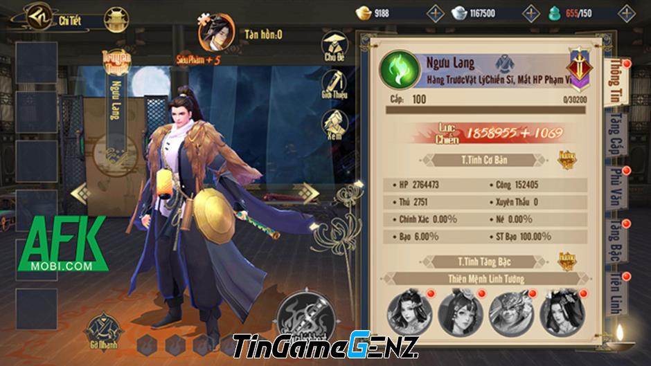 AFKMobi tặng 777 gift code game Mộng Liêu Trai – Liêu Trai Thần Ký