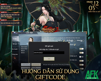 AFKMobi tặng gift code game Đỉnh Phong 2 – Tân Tam Quốc có giá trị lớn