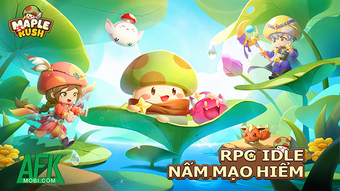 AFKMobi tặng gift code Maple Rush – Nấm Lùn Tiến Lên có giá trị cao