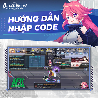 AFKMobi tặng nhiều gift code game mobile Hắc Nguyệt Quyền Thần DzoGame có giá trị cao