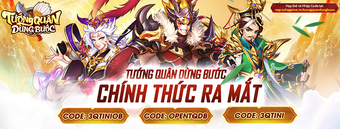 AFKMobi tặng nhiều gift code game Tướng Quân Dừng Bước có giá trị