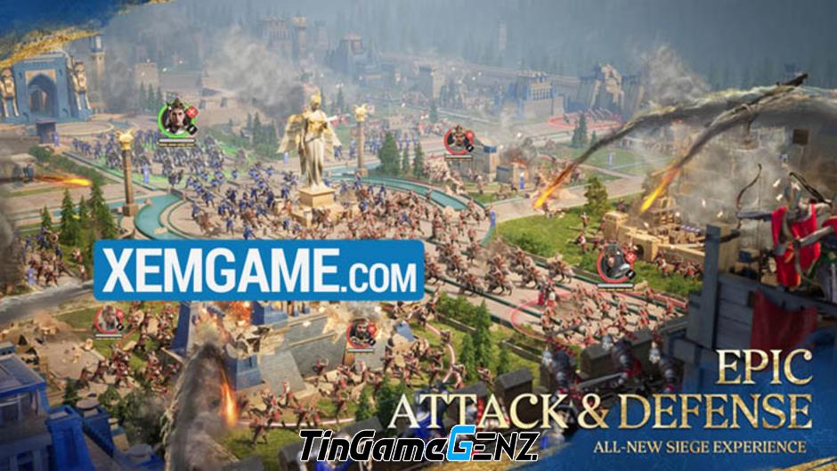 Age of Empires Mobile: Game chiến thuật lừng danh đã mở đăng ký trên di động