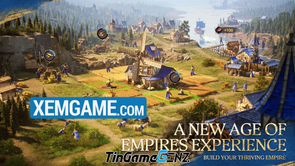 Age of Empires Mobile: Game chiến thuật lừng danh đã mở đăng ký trên di động