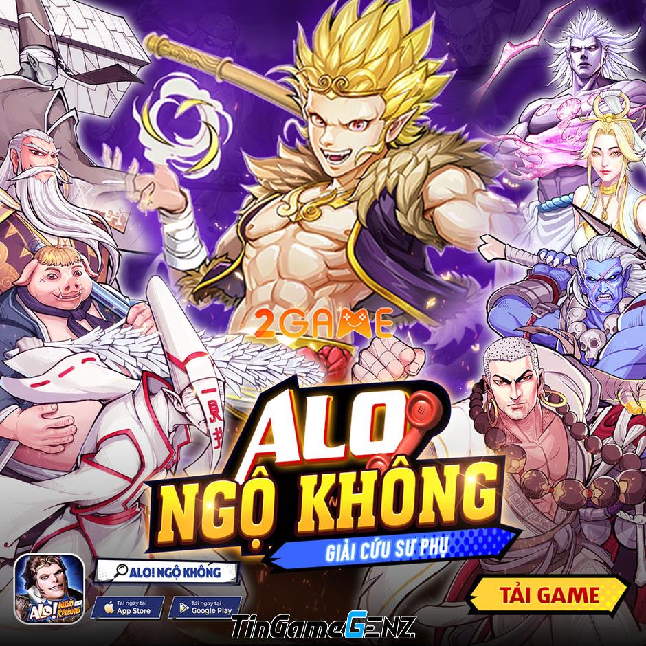 Alo Ngộ Không - Siêu phẩm game chiến thuật màn hình dọc sắp ra mắt tại Việt Nam