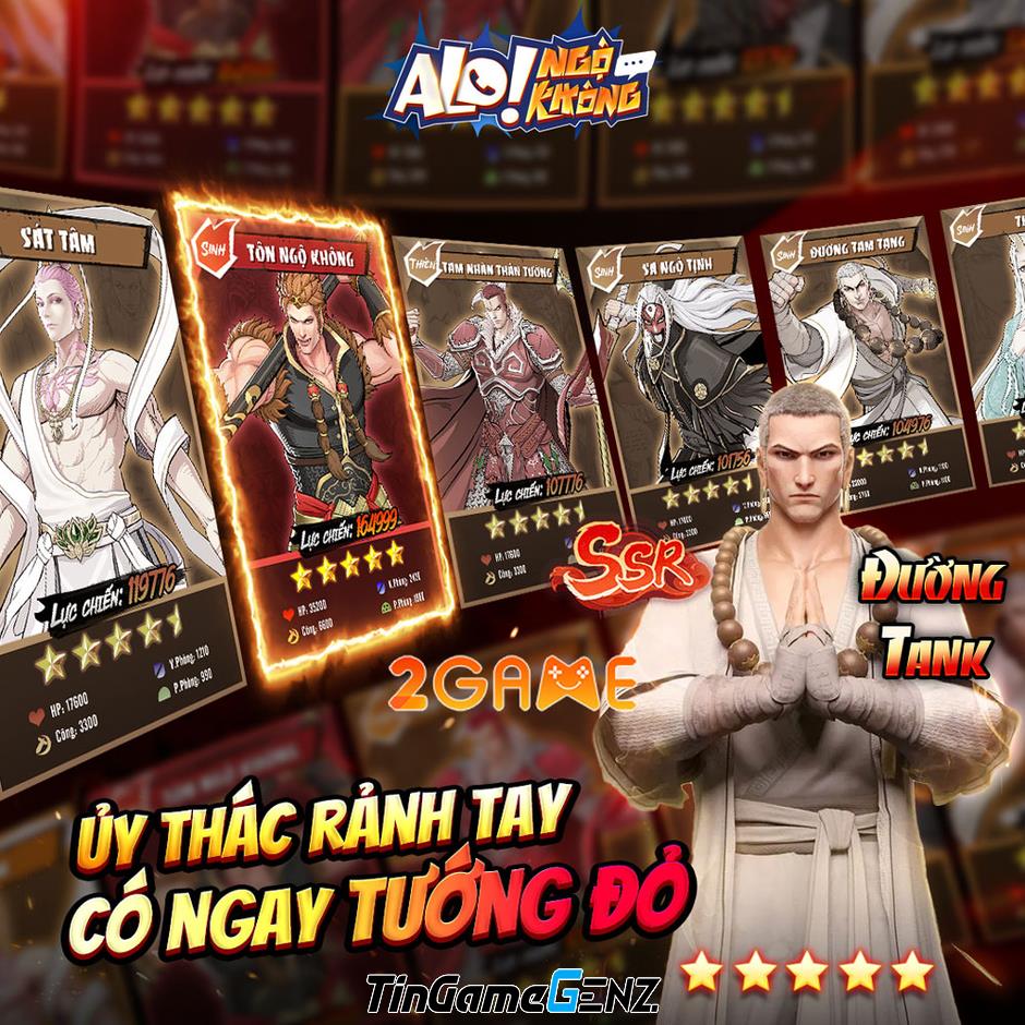 Alo Ngộ Không - Siêu phẩm game chiến thuật màn hình dọc sắp ra mắt tại Việt Nam