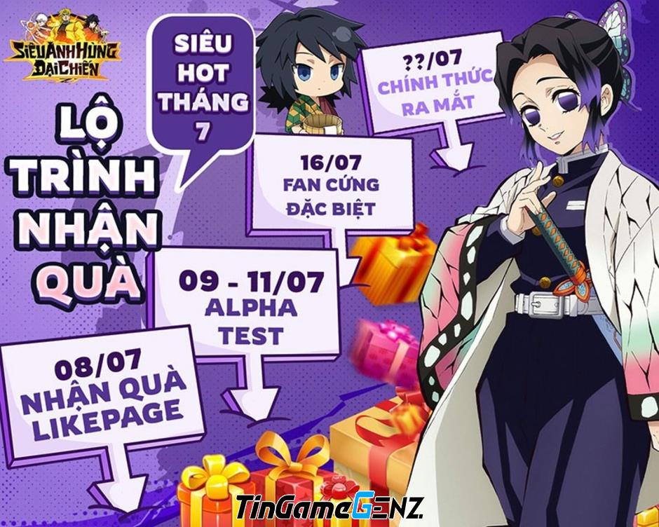 Alpha Test game Siêu Anh Hùng Đại Chiến, game đa vũ trụ anime 3D đầu tiên tại Việt Nam.