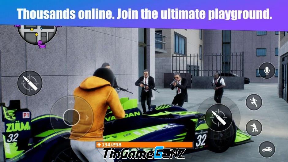 ALT CITY Online - Game thế giới mở giống GTA Online đã ra mắt