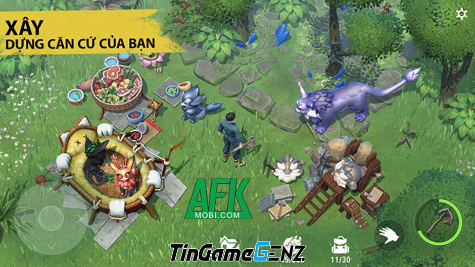 Amikin Survival: Game nhập vai Anime RPG phiêu lưu lấy cảm hứng từ Palworld