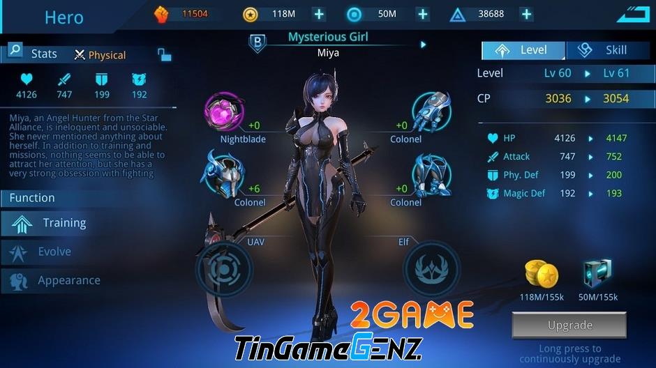 Angel Legion: Game nhập vai phiêu lưu xuyên không gian ra mắt phiên bản mobile