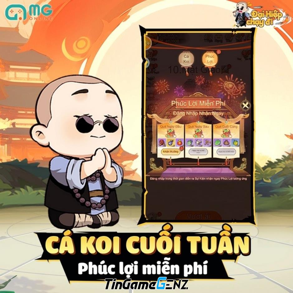 Anh Phan trở thành Thánh Chạy và phát quà cực nhiều trong game Đại Hiệp Chạy Đi