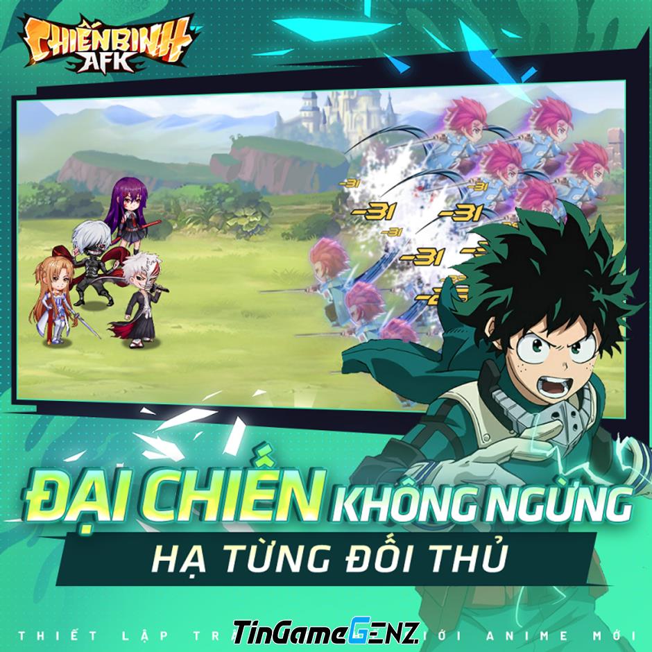 Anime Chiến Binh AFK mở Đăng Ký Sớm: Bom tấn đa vũ trụ, liệu có tạo ra kỳ tích mới?